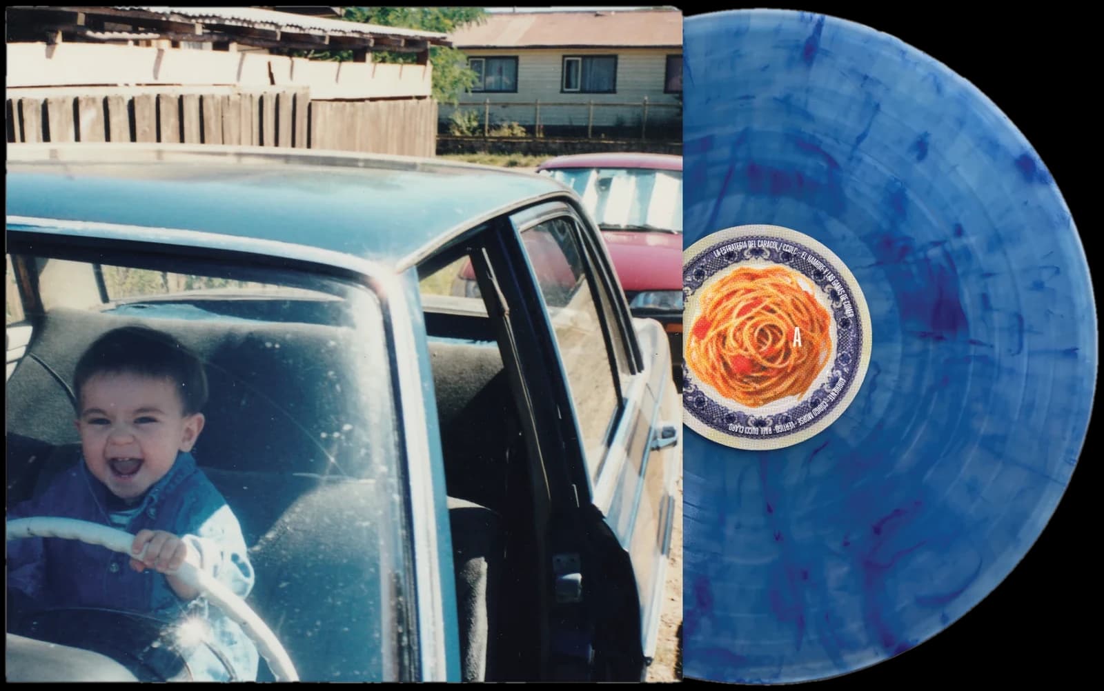 Vinilo Clear Blue Smoke (Edición CCDLD), portada y disco
