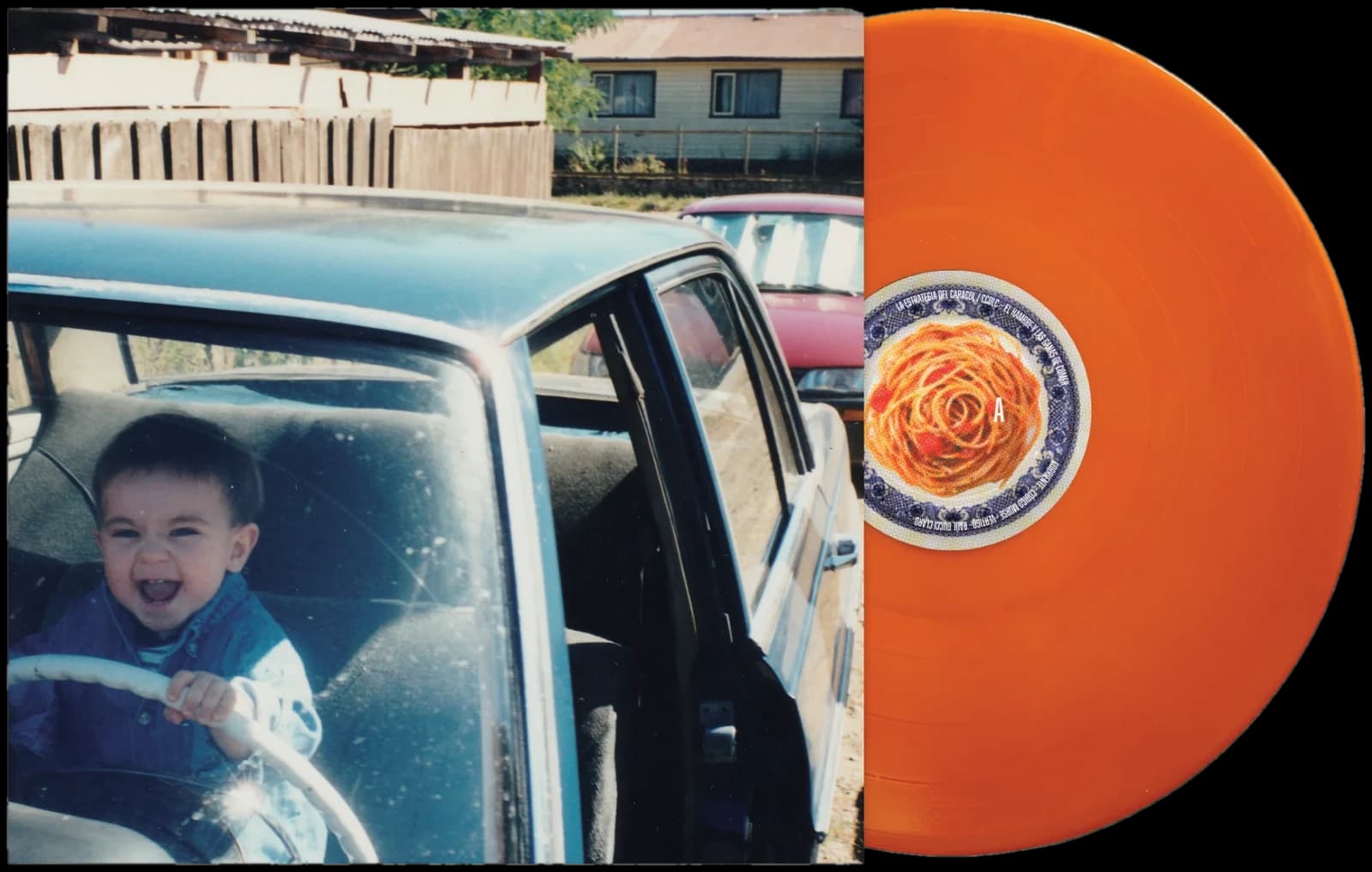 Vinilo Clear Orange (Edición LEDC), portada y disco